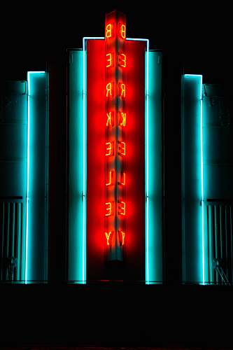 mission bay red neon signage auckland